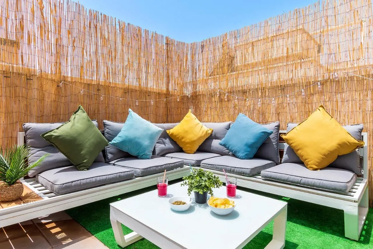 아파트 -Malagasunapts-City Centre Terrace Pool Parking 스페인